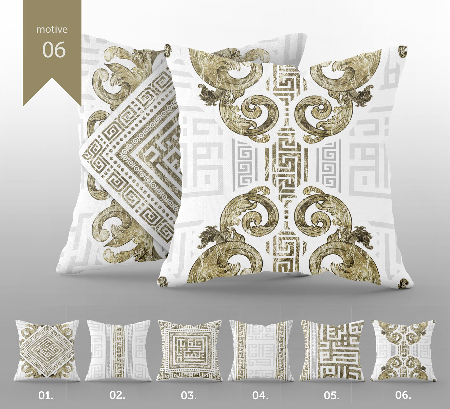 "Myconos" cushion covers set • Art Gift beach house • exclusive sea design pillow covers • different sizes (copia)