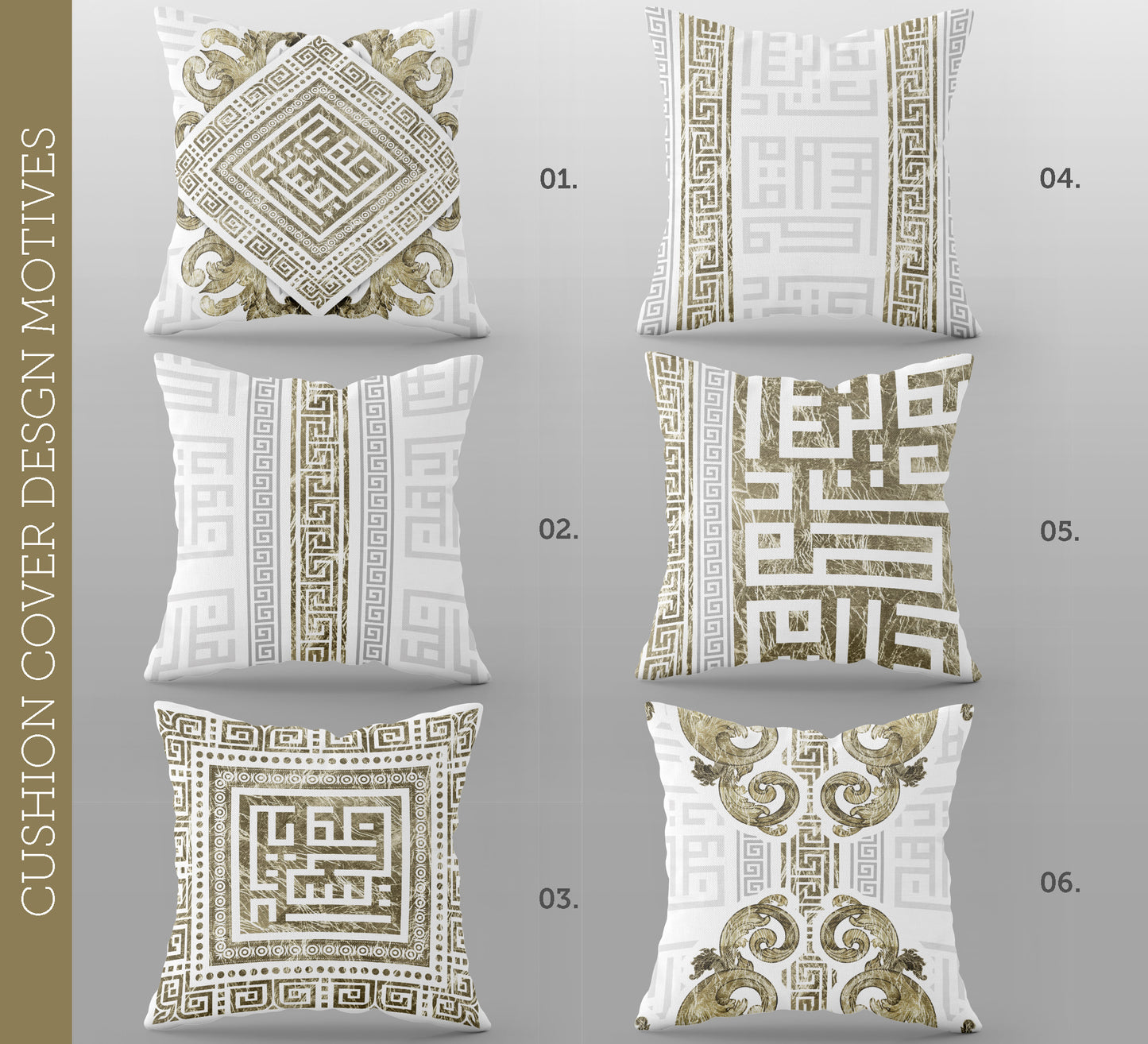 "Myconos" cushion covers set • Art Gift beach house • exclusive sea design pillow covers • different sizes (copia)