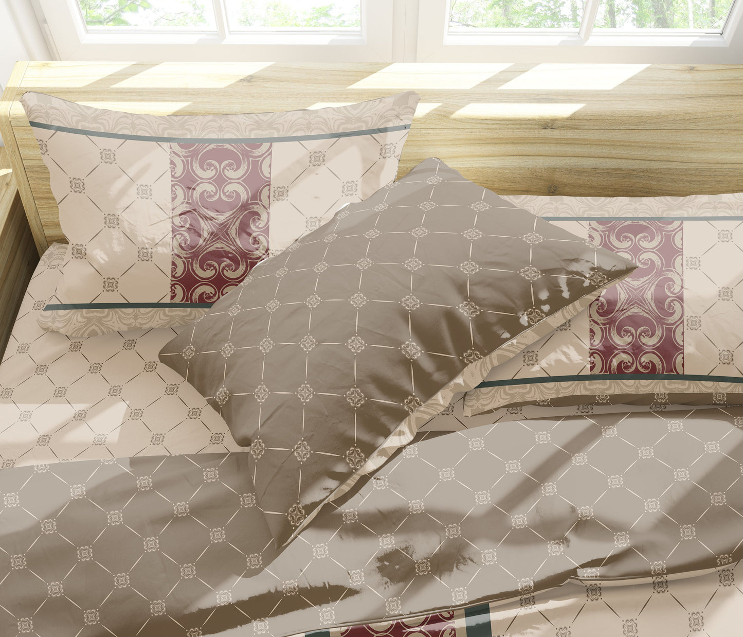 Classical minimalism exclusive design bedding Set from 100% cotton • Personalised and Reversible • Duvet Cover Set • Double Full Queen King