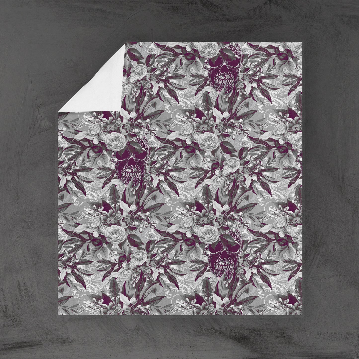 Juego de cama con diseño gótico de calavera de 3/4 psc • Diseño impreso a 2 caras • Ropa de cama personalizada • Juego de funda nórdica con fundas de almohada • Full Queen King