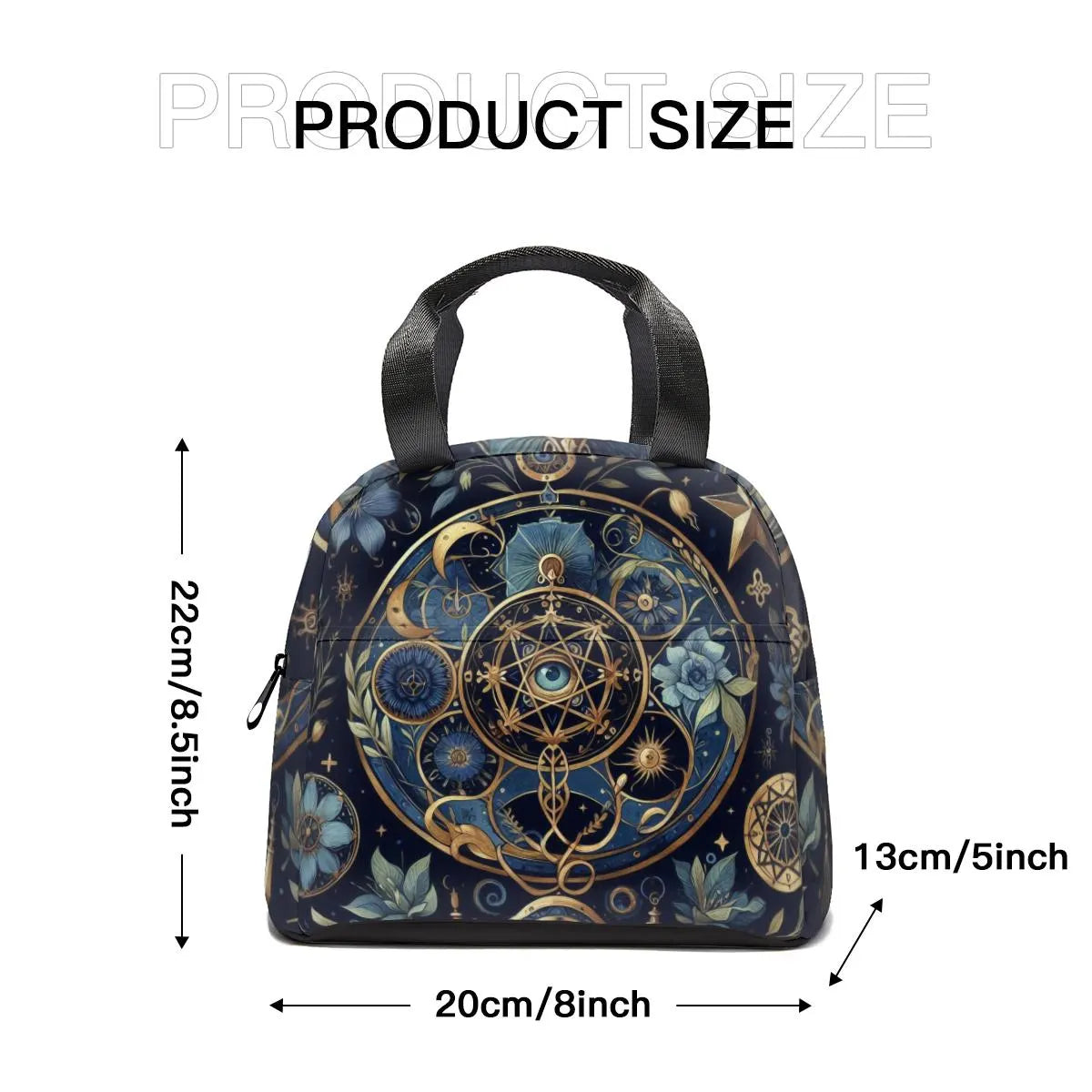 Custom Makeup Bag Lunch Bag Personalized Tote Bag Mystery Bag Whimsigoth Decor Dark Art Personalized Gifts