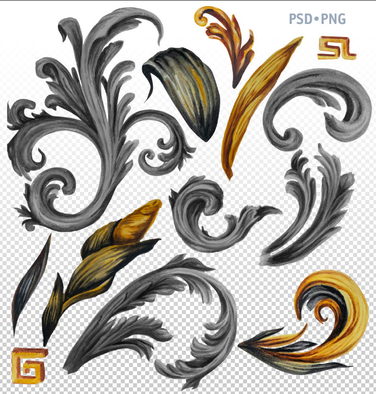 Golden Iris Noir — Luxury Seamless Pattern for Wallpaper, Textile & Apparel | Hand-painted Premium Design