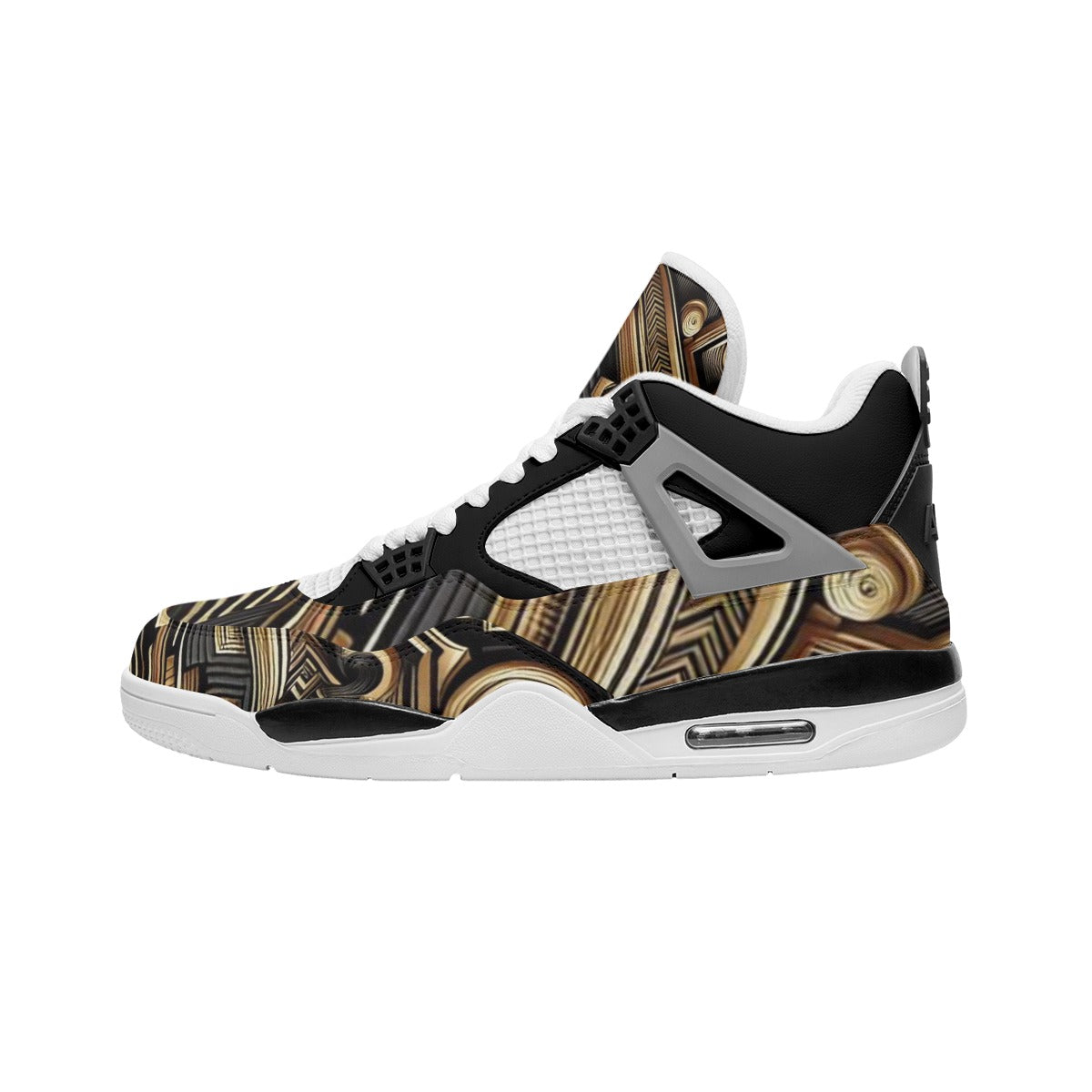 LUIS Luxury Art Deco Men's Basketball Shoes | Air Cushion & Geometric Style