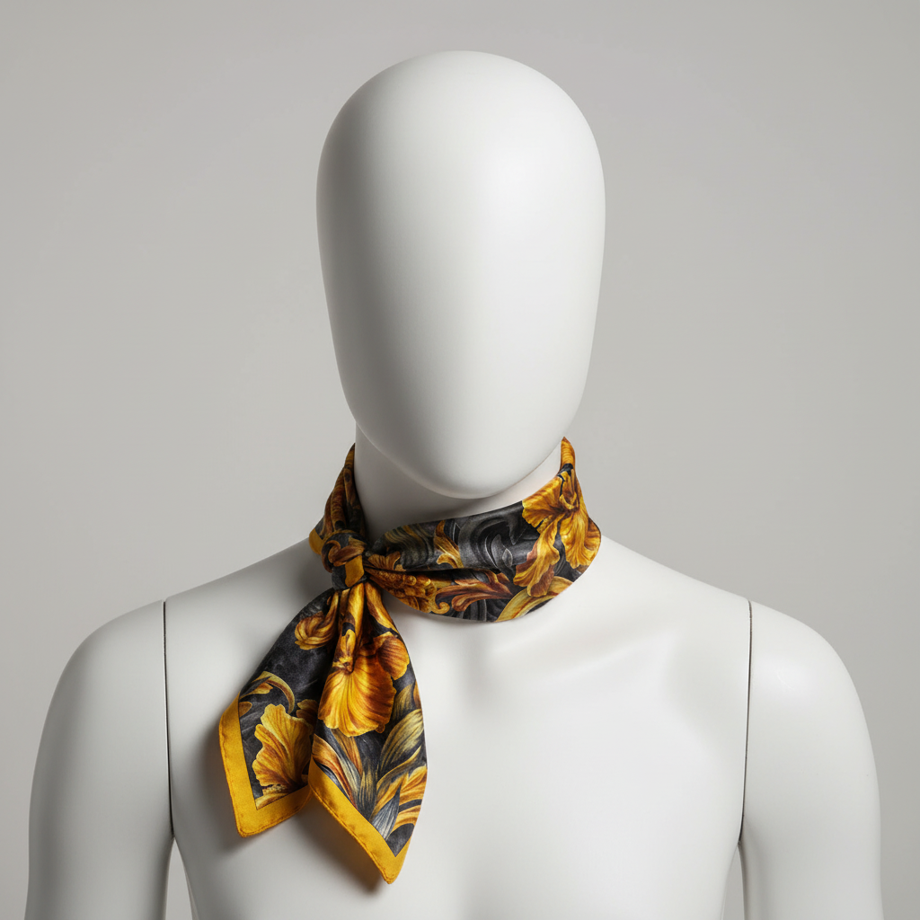 Golden Iris — Luxury Seamless Pattern for Wallpaper, Textile & Apparel | Hand-painted Premium Design