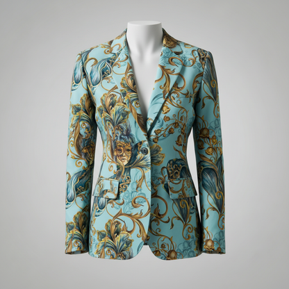 Iris Noir Dorado — Patrón de lujo sin costuras para papel tapiz, textiles y prendas de vestir | Diseño premium pintado a mano