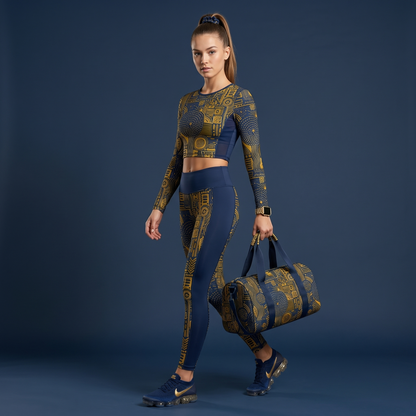 Iris Noir Dorado — Patrón de lujo sin costuras para papel tapiz, textiles y prendas de vestir | Diseño premium pintado a mano
