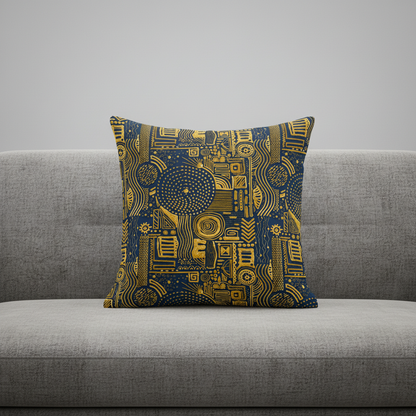 Iris Noir Dorado — Patrón de lujo sin costuras para papel tapiz, textiles y prendas de vestir | Diseño premium pintado a mano