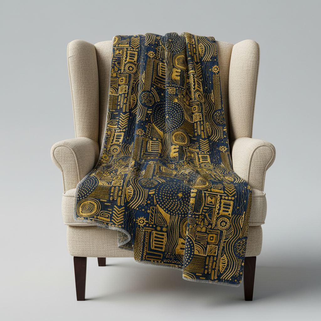 Iris Noir Dorado — Patrón de lujo sin costuras para papel tapiz, textiles y prendas de vestir | Diseño premium pintado a mano