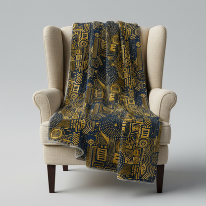Iris Noir Dorado — Patrón de lujo sin costuras para papel tapiz, textiles y prendas de vestir | Diseño premium pintado a mano