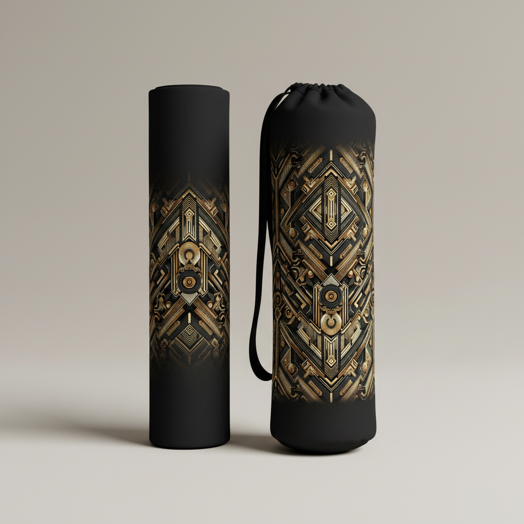 LUIS — Luxury Art Deco Geometric Pattern for Premium Wallpaper, Textiles & High-End Fashion