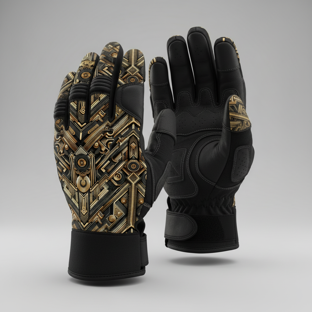 LUIS — Luxury Art Deco Geometric Pattern for Premium Wallpaper, Textiles & High-End Fashion