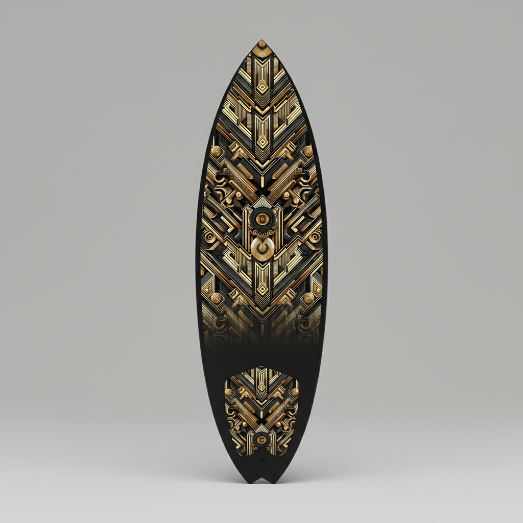 LUIS — Luxury Art Deco Geometric Pattern for Premium Wallpaper, Textiles & High-End Fashion