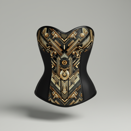 LUIS — Luxury Art Deco Geometric Pattern for Premium Wallpaper, Textiles & High-End Fashion