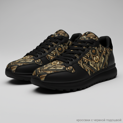 LUIS — Luxury Art Deco Geometric Pattern for Premium Wallpaper, Textiles & High-End Fashion