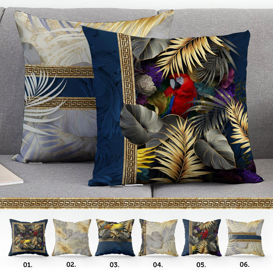 "Africa" cushion covers set • Art Gift • exclusive tropical palm tree night design pillow covers • different sizes