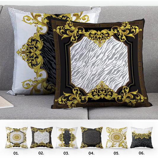 "Reina" cushion covers set • Art Gift • exclusive baroque retro design pillow covers • different sizes