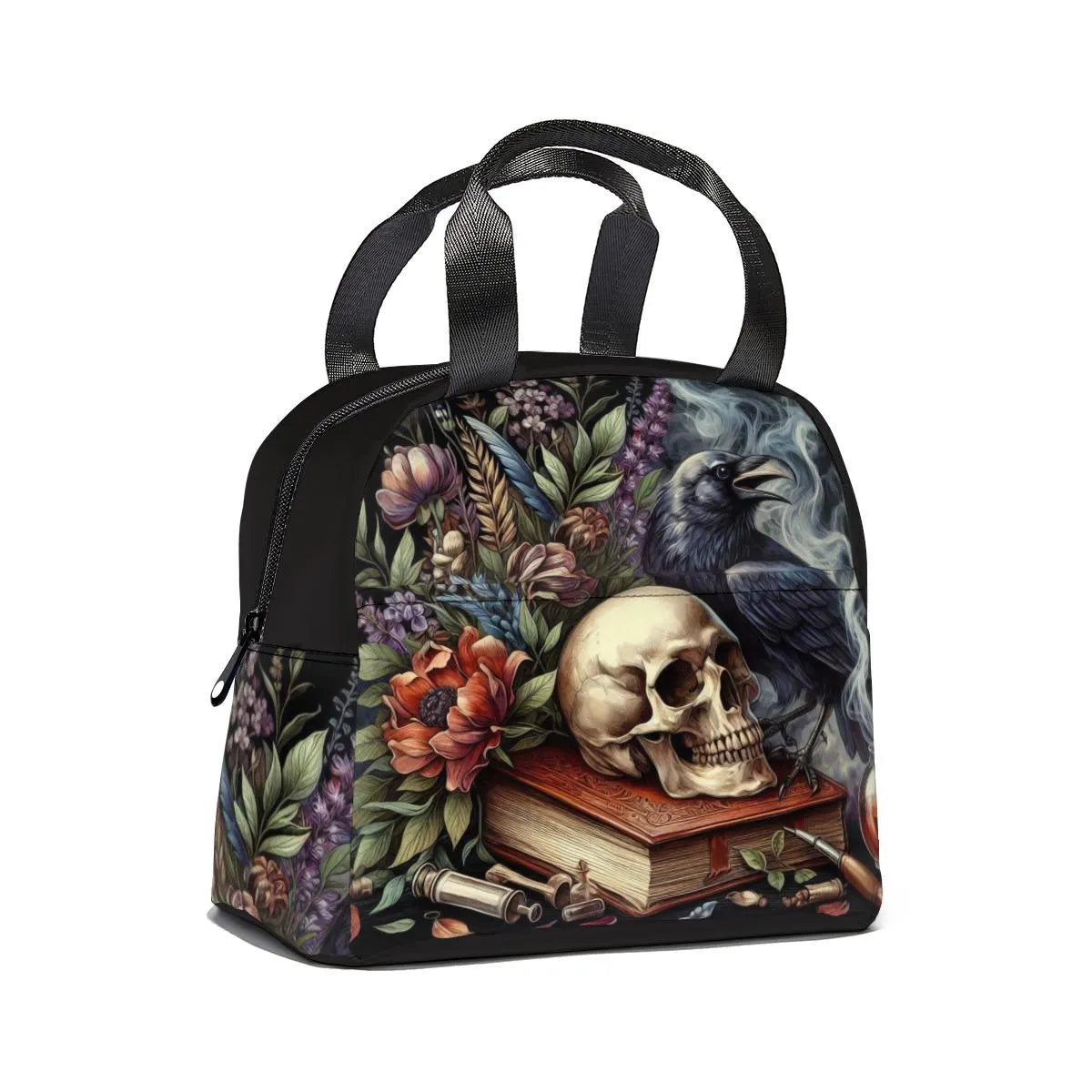 Custom Makeup Bag Lunch Bag Personalized Tote Bag Mystery Bag Whimsigoth Decor Dark Art Personalized Gifts