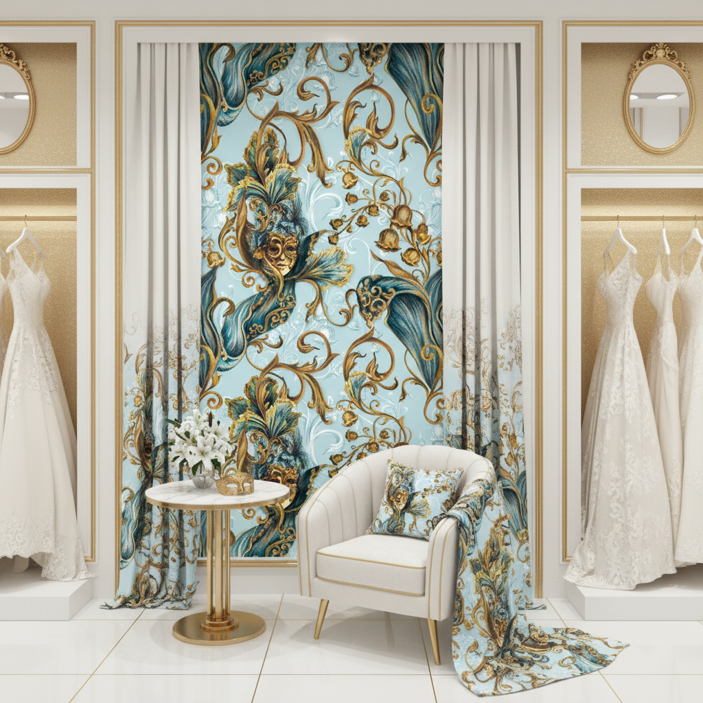 Iris Noir Dorado — Patrón de lujo sin costuras para papel tapiz, textiles y prendas de vestir | Diseño premium pintado a mano