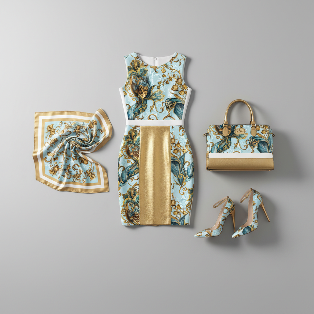 Iris Noir Dorado — Patrón de lujo sin costuras para papel tapiz, textiles y prendas de vestir | Diseño premium pintado a mano