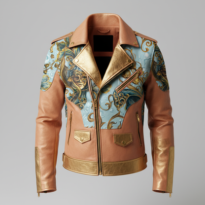 Iris Noir Dorado — Patrón de lujo sin costuras para papel tapiz, textiles y prendas de vestir | Diseño premium pintado a mano