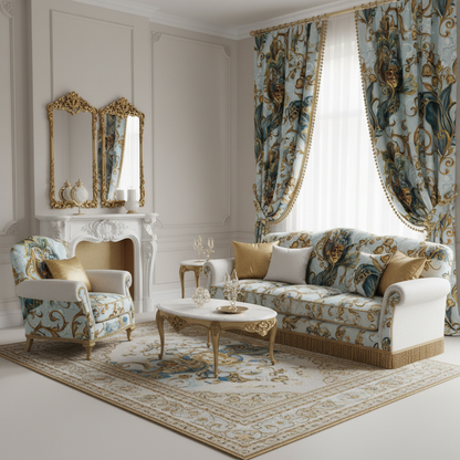 Iris Noir Dorado — Patrón de lujo sin costuras para papel tapiz, textiles y prendas de vestir | Diseño premium pintado a mano