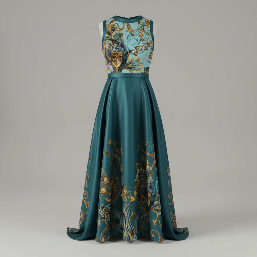 Iris Noir Dorado — Patrón de lujo sin costuras para papel tapiz, textiles y prendas de vestir | Diseño premium pintado a mano