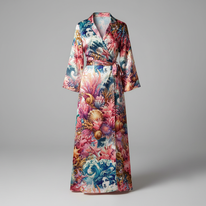 Iris Noir Dorado — Patrón de lujo sin costuras para papel tapiz, textiles y prendas de vestir | Diseño premium pintado a mano